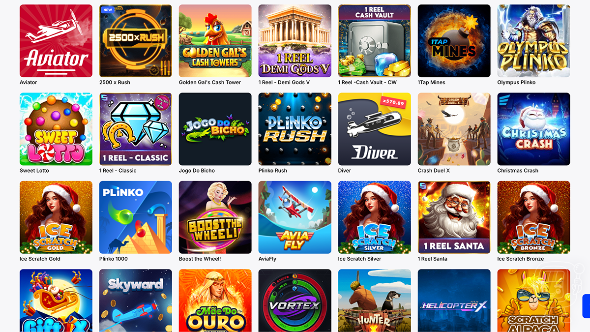 vulkan bet instant win games