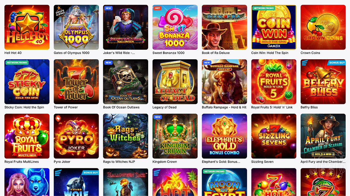 vulkan bet slots