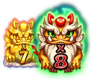 Mythological Dragon Wild Symbols