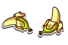 Spreading Banana Symbols
