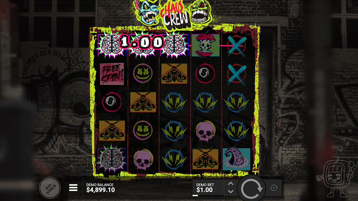 chaos crew slot gameplay