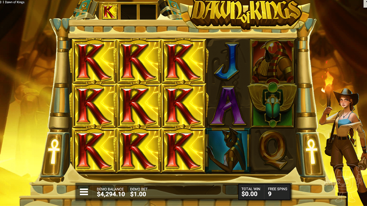 dawn of kings free spins bonus