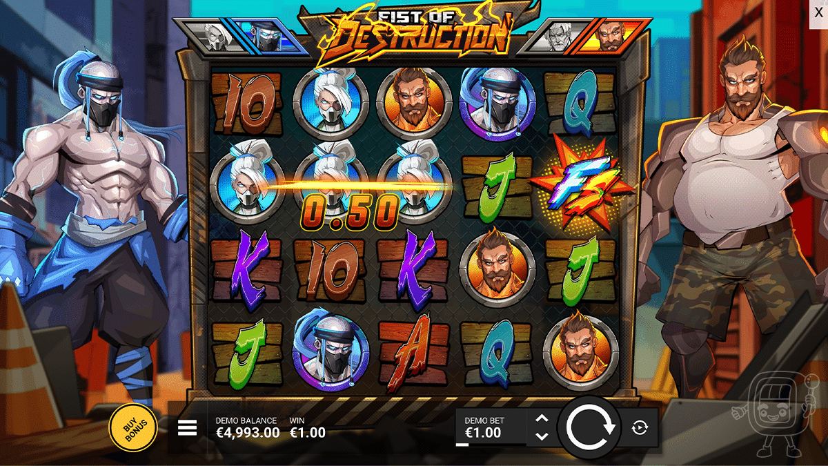 fist of destruction gameplay