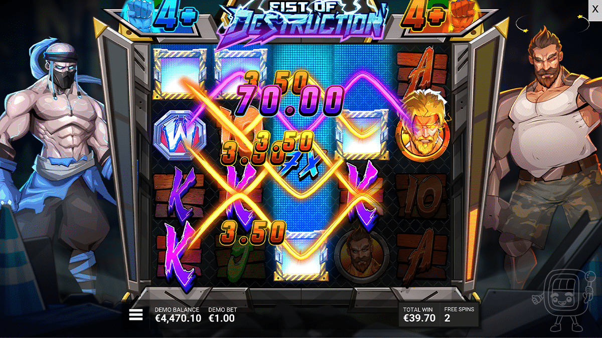 fist of destruction super bonus