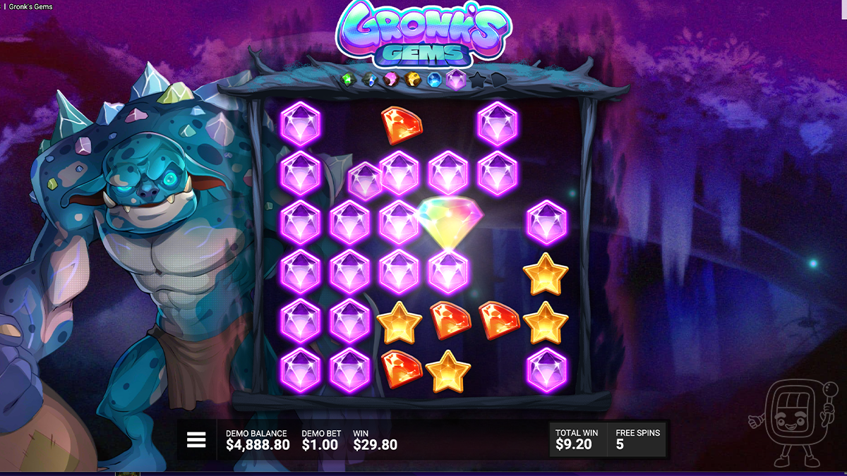 gronks gems gronks treasure bonus