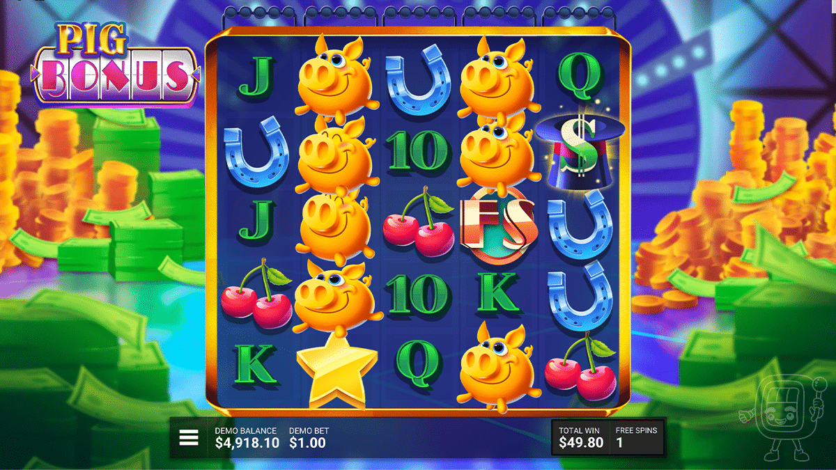magic piggy free spins bonus