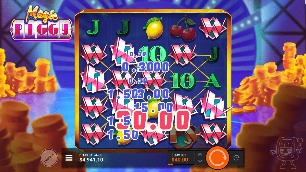 magic piggy stacked wilds