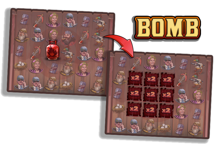 Duck Hunters Bomb Feature