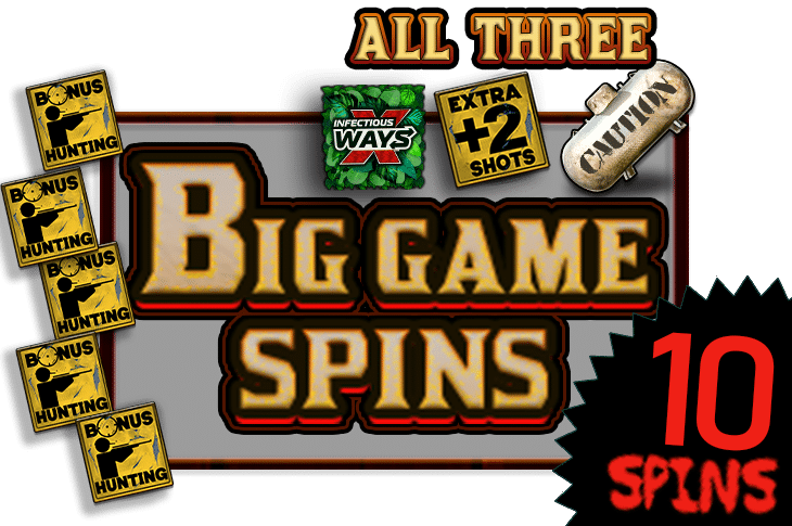 Duck Hunters Big Game Spins