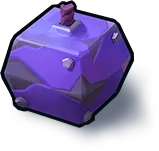 Stylized Purple Bomb