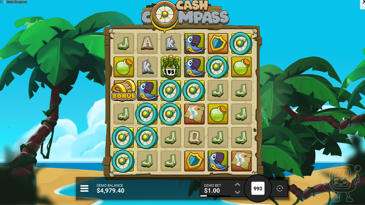 cash compass compass feature
