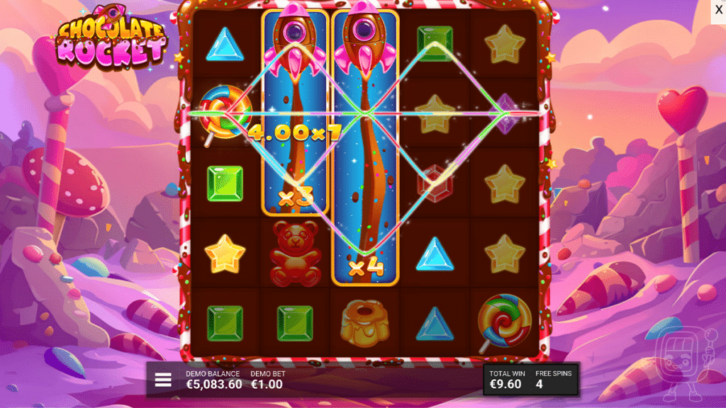 chocolate rocket chocolate blast bonus