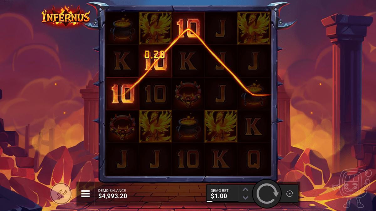 infernus slot gameplay