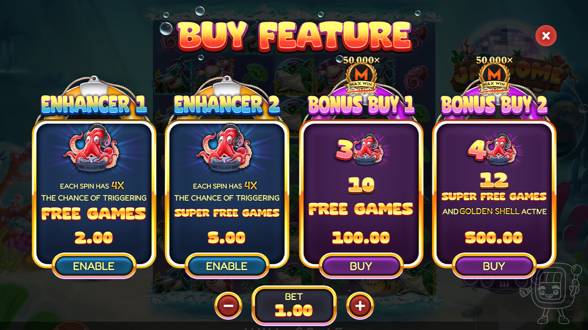 jawsome slot bonus buys