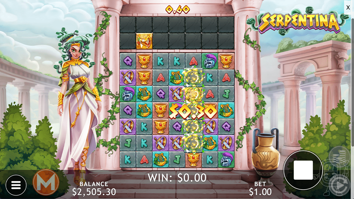 serpintina slot gameplay