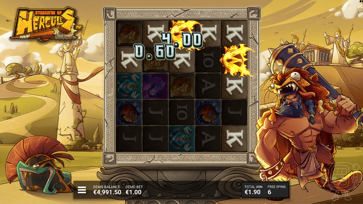 strength of hercules slot labor bonus