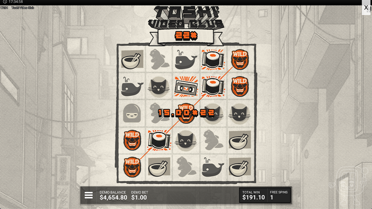 toshi video club slot bonus