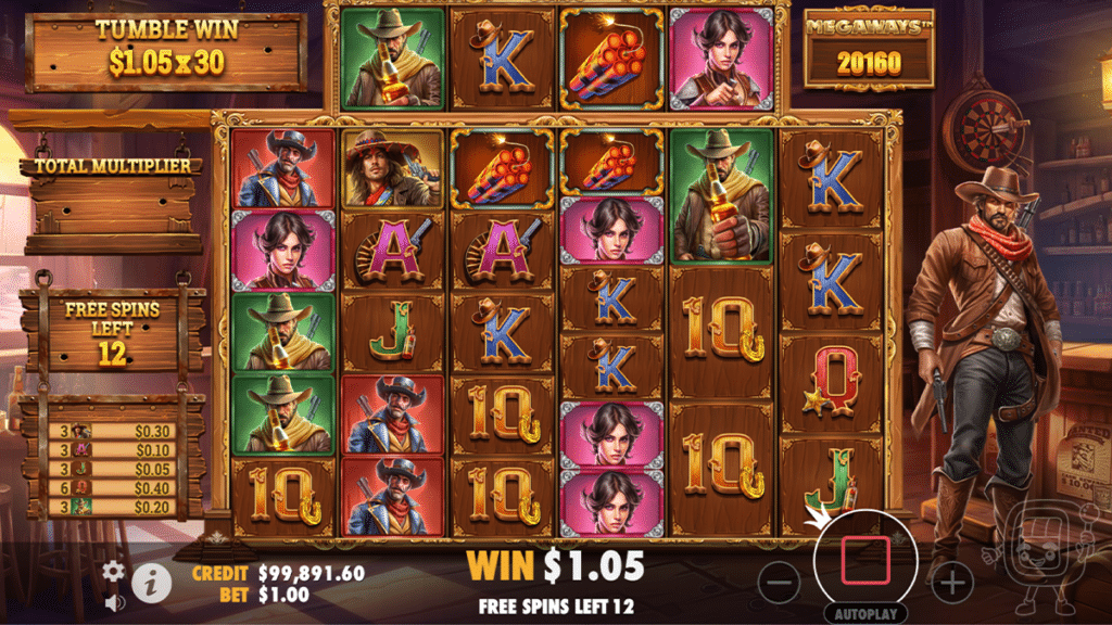 bandit megaways slot bonus