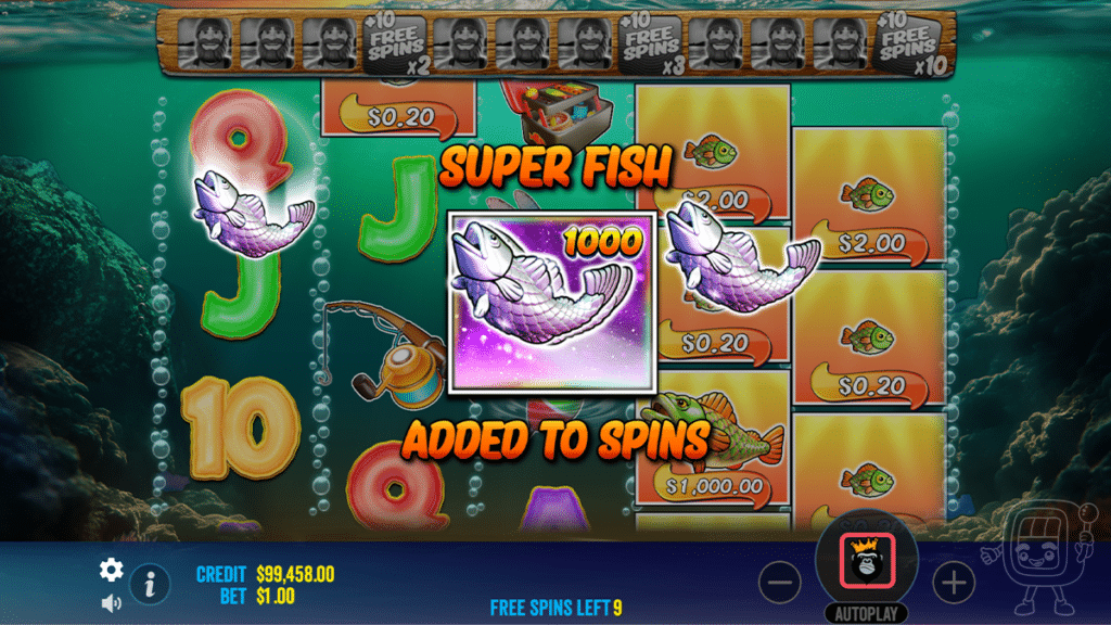 big bass bonanza 1000 super fish added