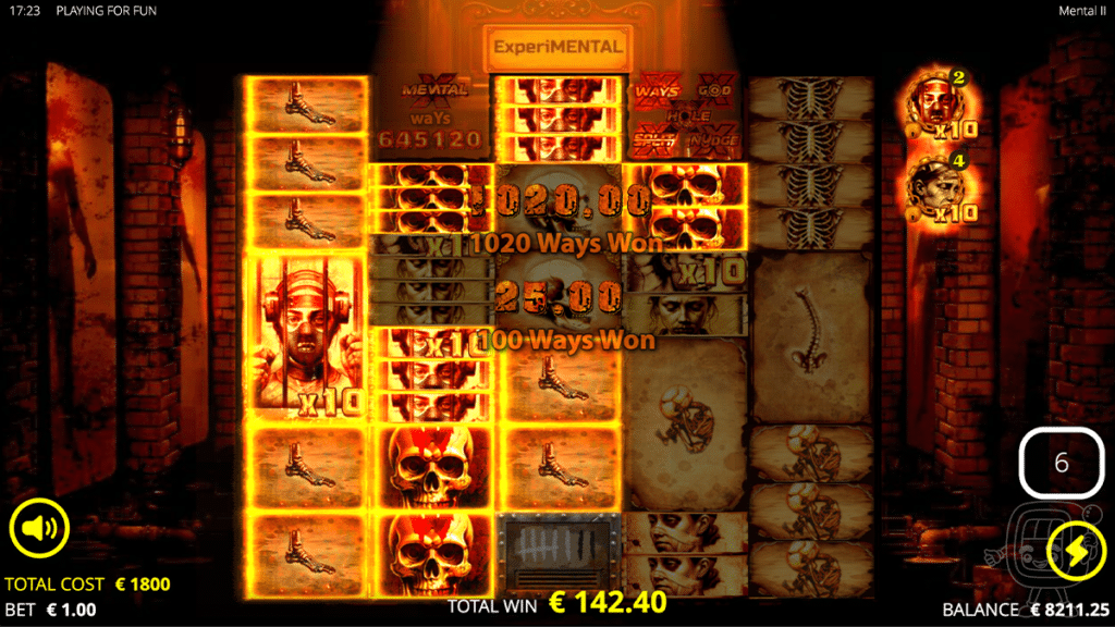 mental 2 experimental bonus
