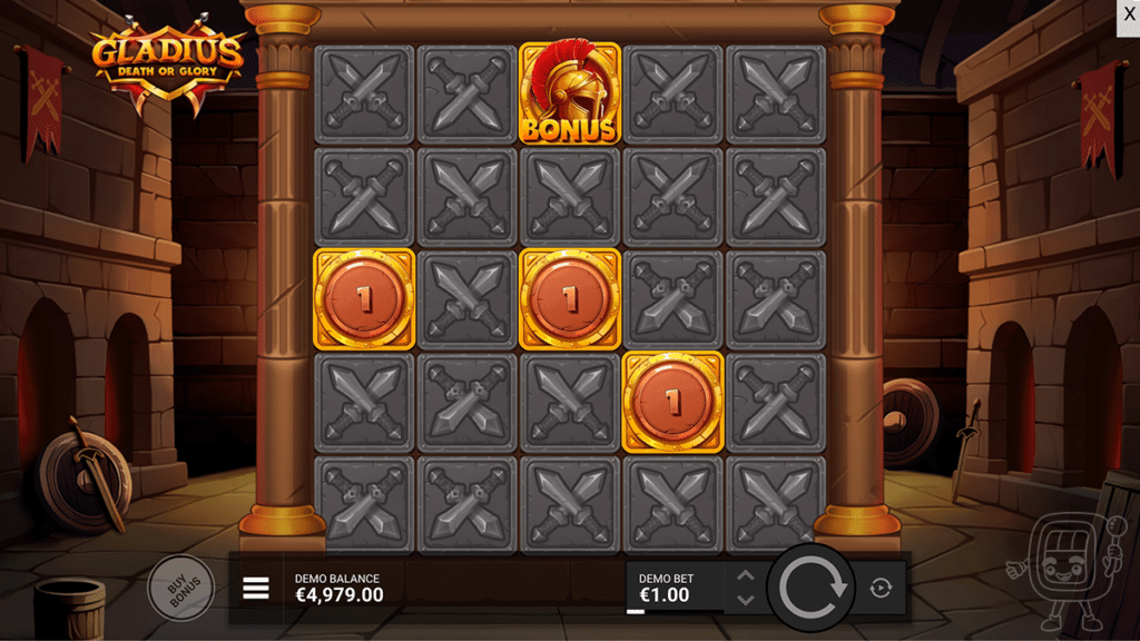 gladius death or glory slot gameplay