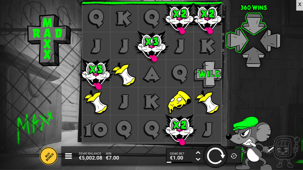 rad maxx multiplier symbols