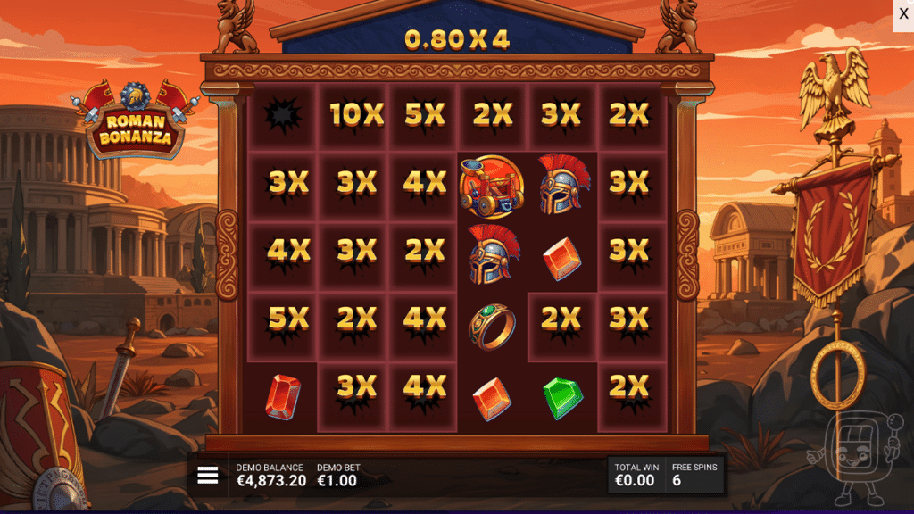 roman bonanza slot backseat gaming arm the catapults bonus