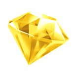 Shiny Golden Diamond