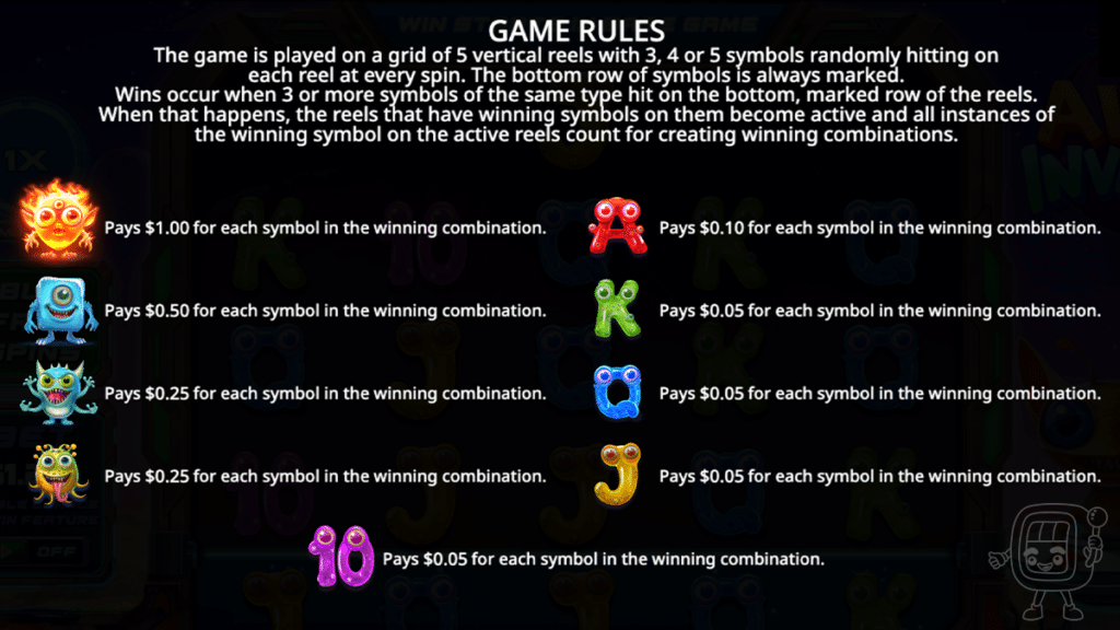 alien invaders slot pragmatic play slot symbols