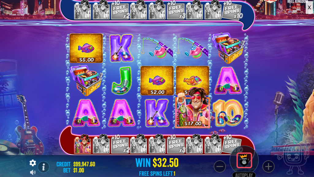 big bass rock and roll slot super bonus