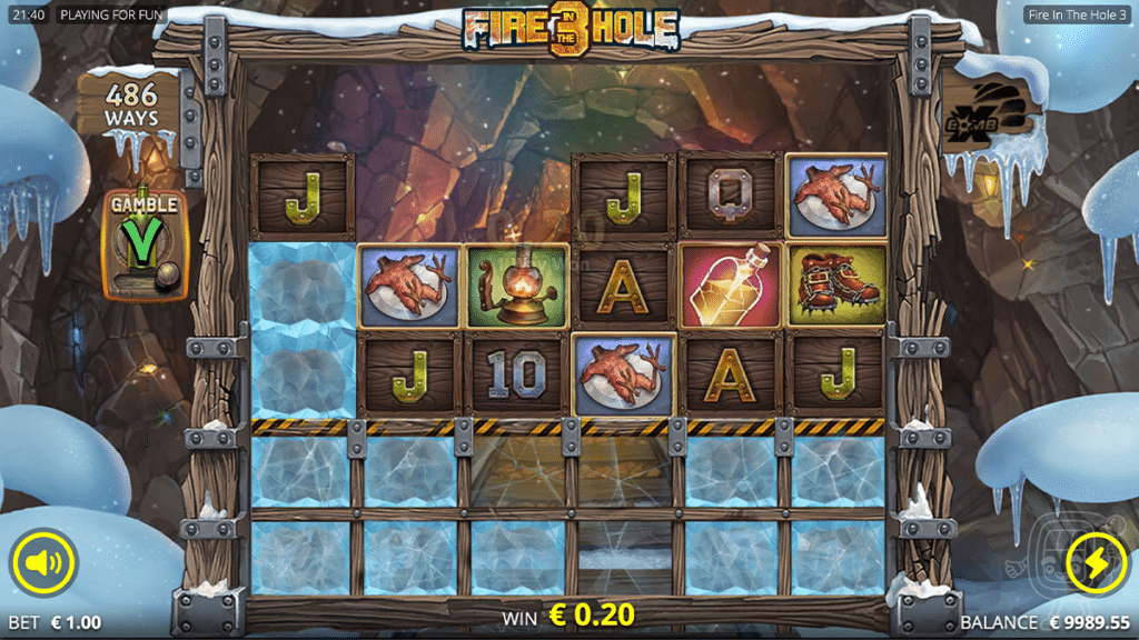 fire in the hole 3 slot nolimit city gameplay