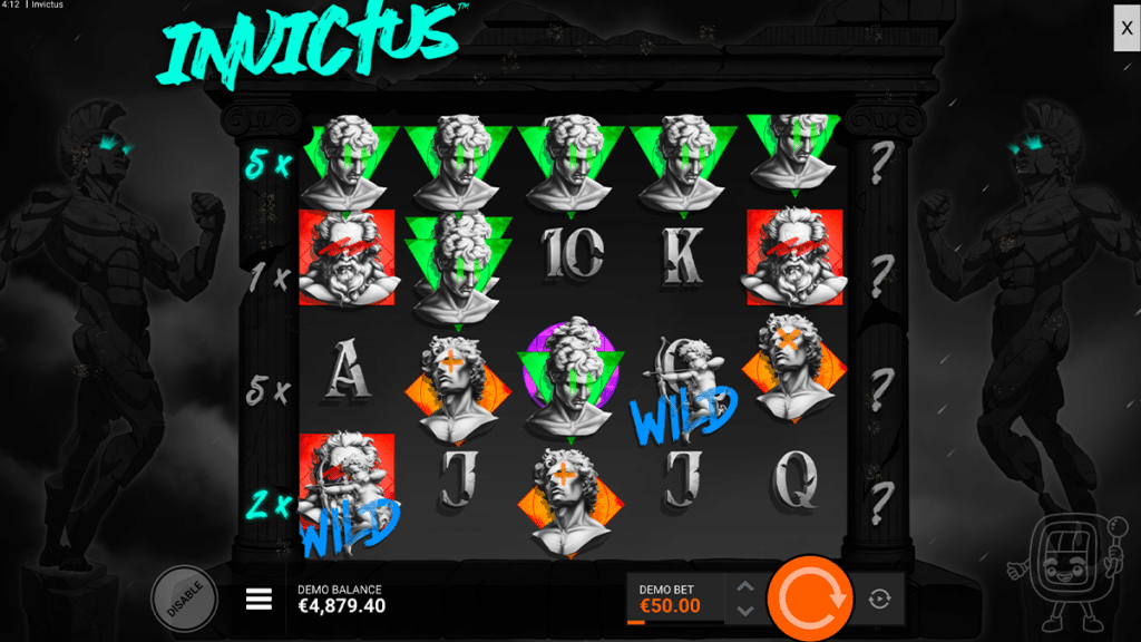 invictus slot respins
